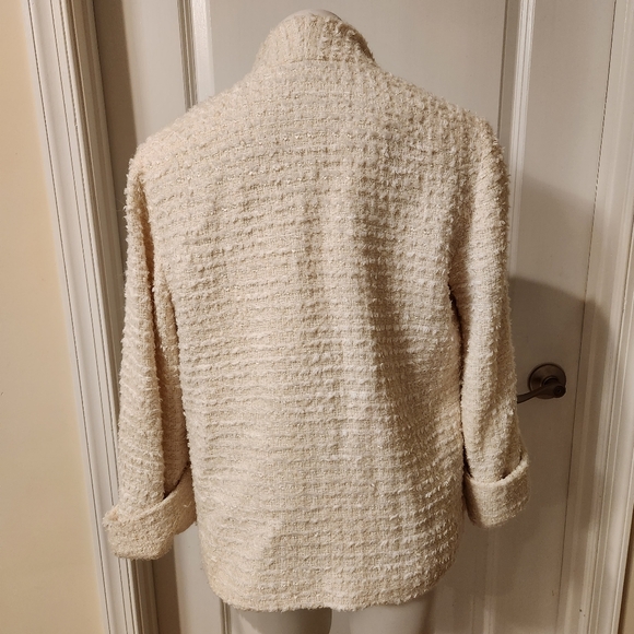 Etcetera size 4 cream coat - Picture 2 of 8